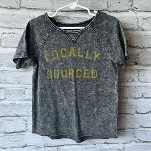 Trendy “Locally Sourced” Boys Kids Tee Size 3 Toddler